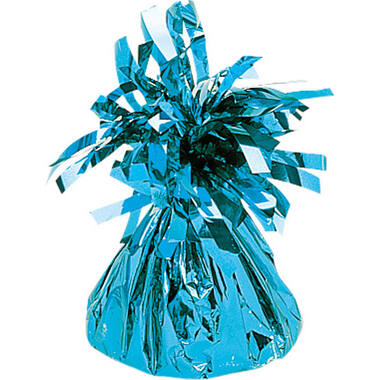 Balloon Weight Foil Baby Blue 170 g/6 oz