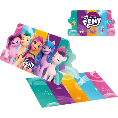 8 Invitations & Envelopes My Little Pony Paper