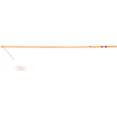 Lantern Stick Electrical Coloured Stars Wood / Plastic 40 cm