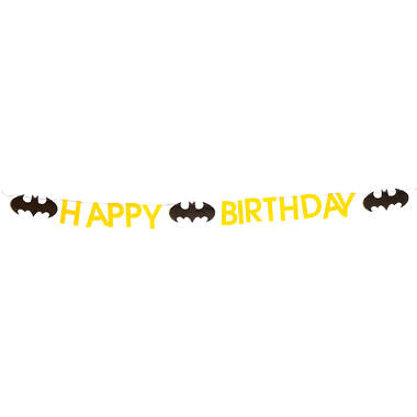 Letter Banner Batman Paper 180 x 11 cm