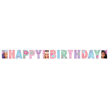 Letter Banner Barbie Sweet Life 180 x 15 cm