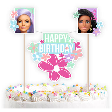 Cake Decoration Barbie Sweet Life 26 x 15 cm