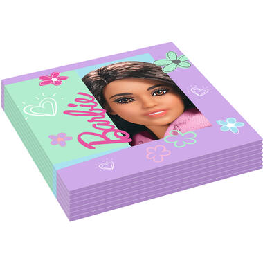16 Lunch Napkins Barbie Sweet Life 33 x 33 cm