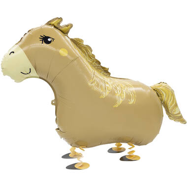 Walking Balloon Horse Foil Balloon W24 Packaged 54 cm x 96 cm