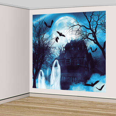 Wall Decorations Haunted Forest Paper 2 Parts
