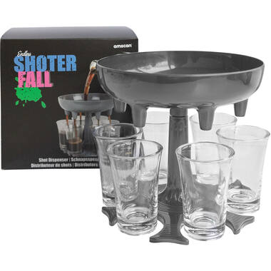 Drinking Game Shot Dispenser 7 Pieces Plastic
