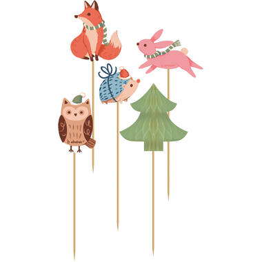 10 Picks Winter Woodland Wood 10 cm