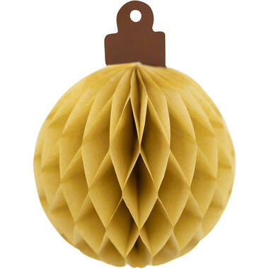 Honeycomb Hanging Decorations Winter Woodland 9 x 12 cm, 7 x 14 cm, 16 x 16 cm