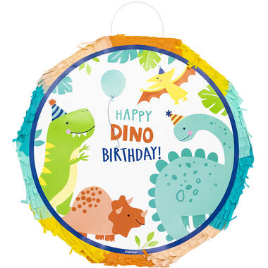 Expandable Pinata Happy Dinosaur