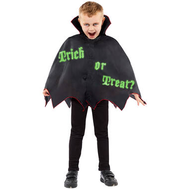 Child Costume Trick or Treat Transform Cape Age 8-12 Years