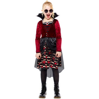 Child Costume Midnight Vampiress Age 3-4 years