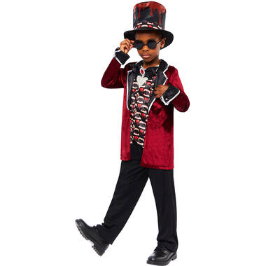 Child Costume Midnight Vampire Age 3-4 Years