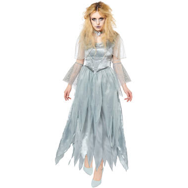 Adult Costume Zombie Ghost Bride Size L