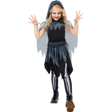 Child Costume Grim Reaper Girls Age 8-10 Years