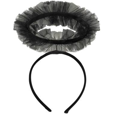 Headband Black Angel Halo One size