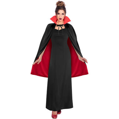 Costume Accessory Reversible Cape With Collar One size