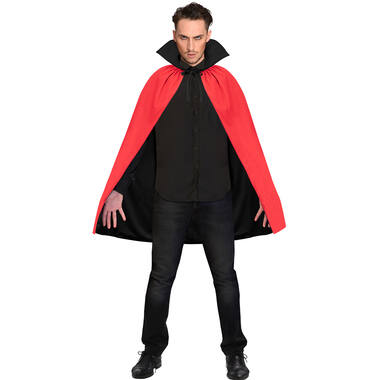 Costume Accessory Reversible Cape With Collar One size