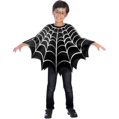 Costume Accessory Poncho Spiderweb