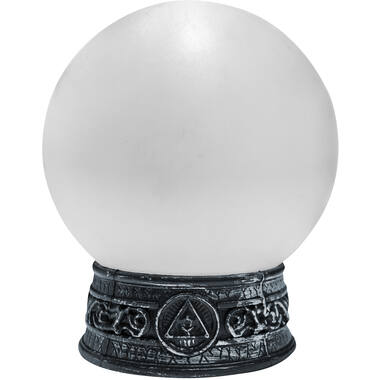 Animatronic Fortune Telling Ball 15 cm x 15 cm x 20 cm