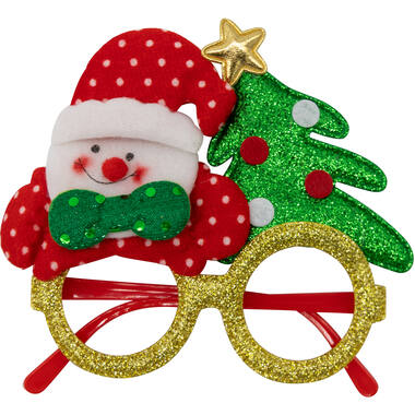 Fun Shades Snowman and Christmas Tree One Size