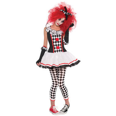 Adult Costume Harlequin Honey Size S