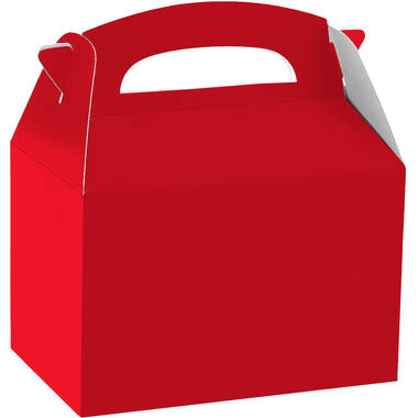 Party Box Apple Red Paper