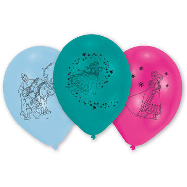 10 Latex Balloons Frozen 25.4 cm / 10"