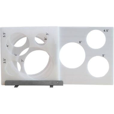 Balloon Sizer Sheet Plastic