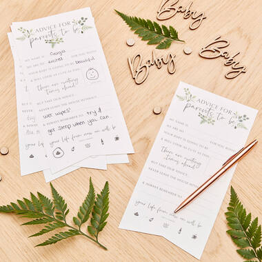 advice for the parents cards