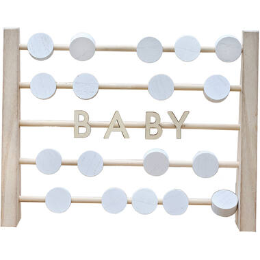 Alternative Guestbook - Abacus - Wooden