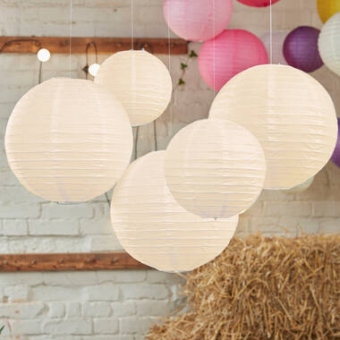 Paper Lanterns - Ivory