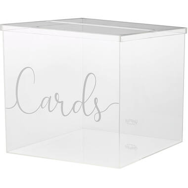 Card Box - Acrylic Card Box