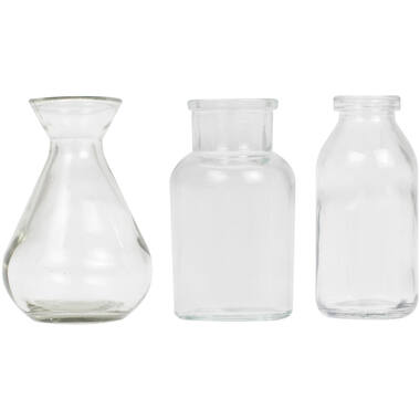 Decorations - Glass Bottle Set