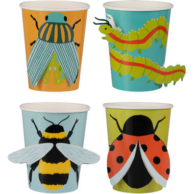 Cup - 3D Pop Out Bug Cups