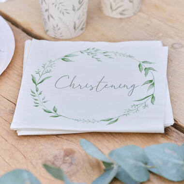Napkin- Christening