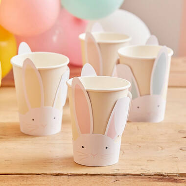 Paper Cups - Pop Out Bunny - Pastel
