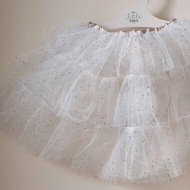 Starlight Silver & White Tutu 3-5yr