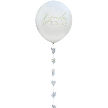 Balloon - 18" Bride To Be Balloon With Tail