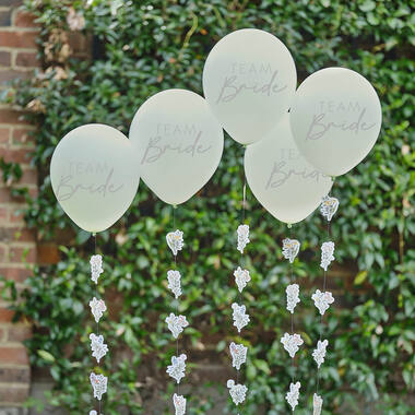 Balloon Bundle - Team Bride Balloons with Print