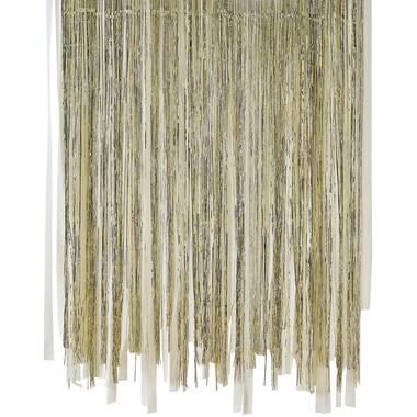 Backdrop PET Fringe and Cream Streamers