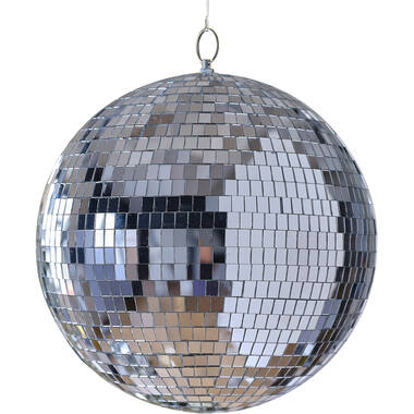 Decoration - Silver Disco Ball Large