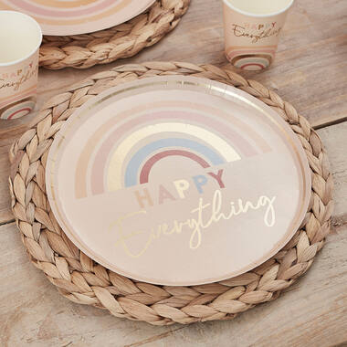 Plate - Happy Everything - Gold Foiled