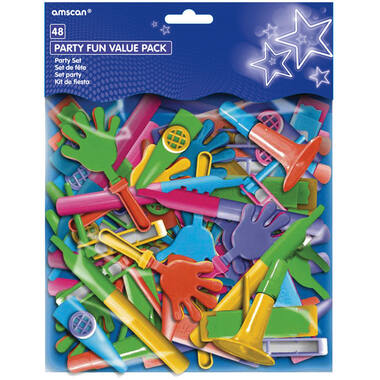 Favour Set Noisemaker 48 Piece