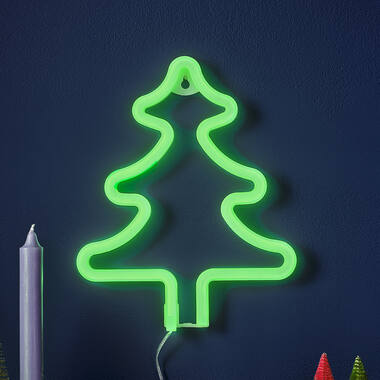Lights - Tree - Green Neon