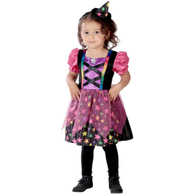 Baby Costume Rainbow Witch Age 2 - 3 Years