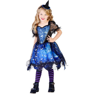 Child Costume Dark Night Witch Age 8 - 10 Years