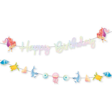Letter Banner Kit Magical Ocean Paper 2 x 200 x 20.8 cm
