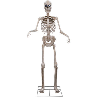 Animatronic XXL Standing Towering Skeleton 243 cm