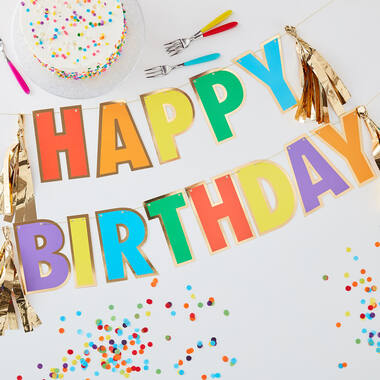 Bunting - Happy Birthday Bunting