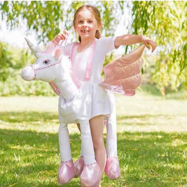 Child Costume Ride On Light & Sound Unicorn One Size